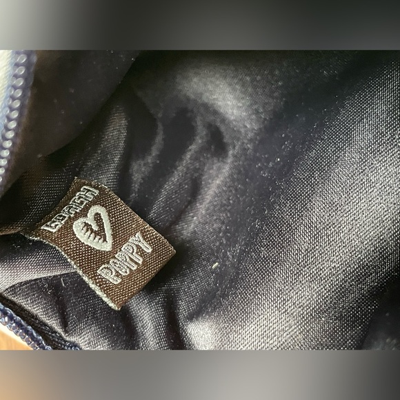 COACH Poppy Denim Patchwork Wristlet - Picture 8 of 8